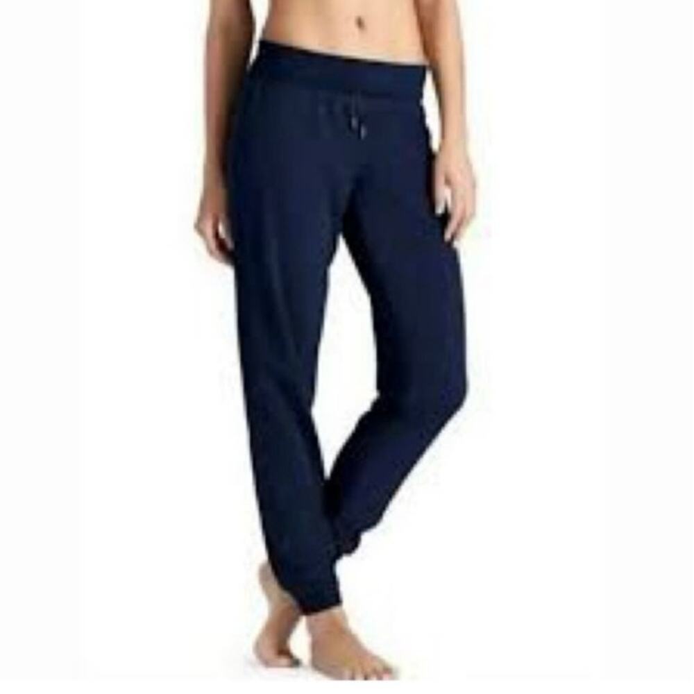 Athleta lined city joggers in navy size 0